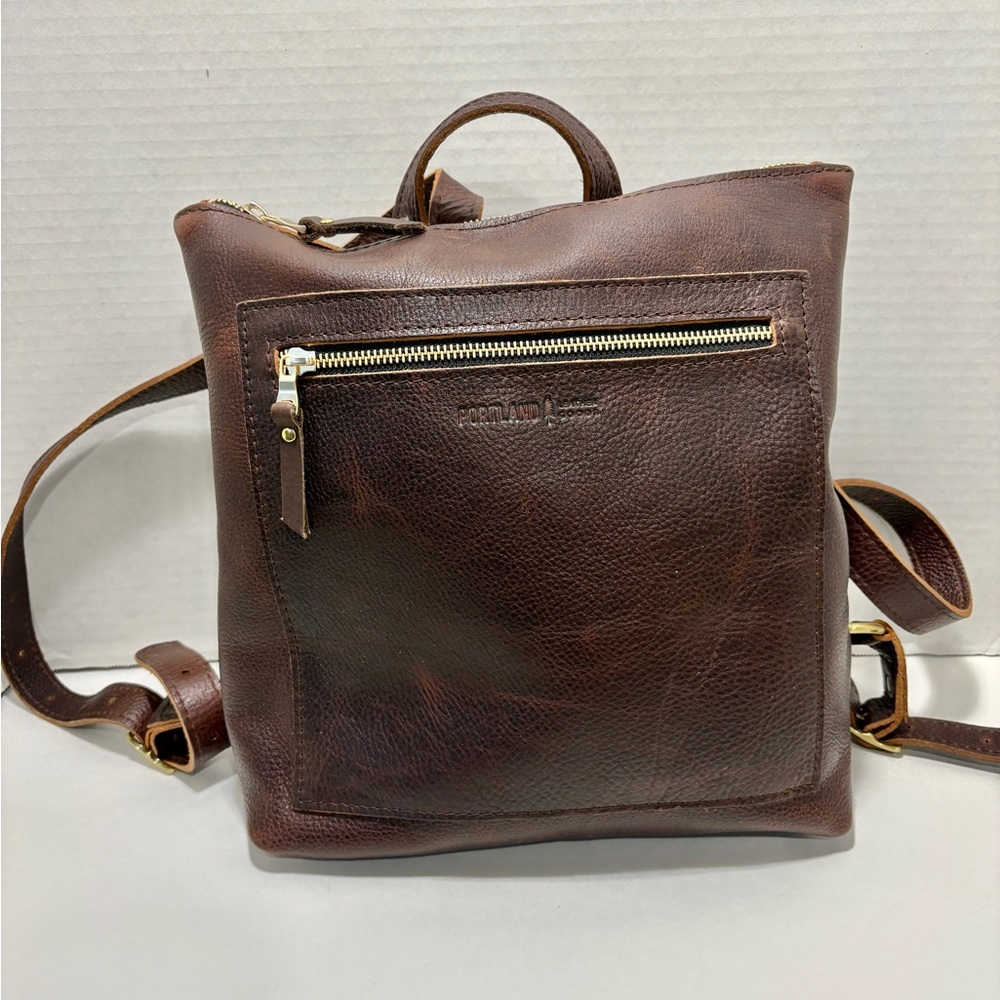 Portland Leather Goods Tote Backpack - Classic